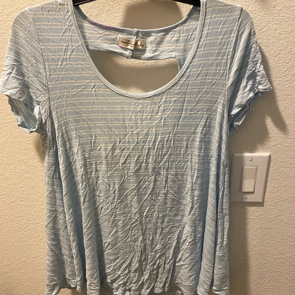 Flowy top open back